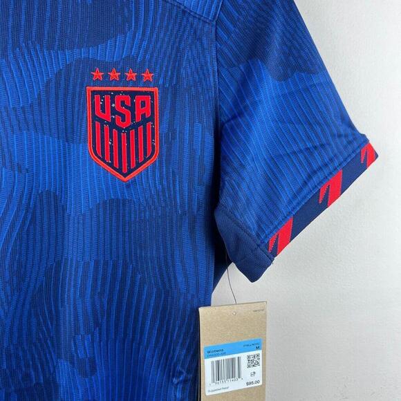 NWT Nike Womens M Nike USWNT (4-Star) Dri-FIT Soccer Jersey Loyal Blue - Picture 8 of 9